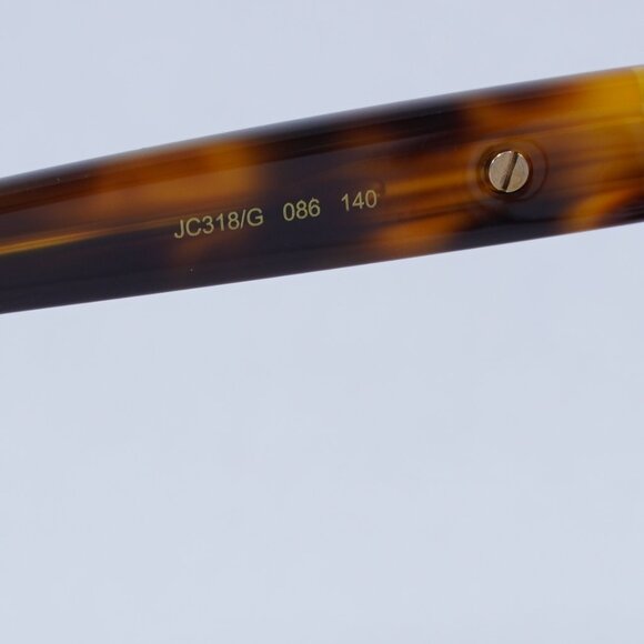 Jimmy Choo JC318/G 0086 00 Eyeglasses Havana 54mm Square Frame - Picture 10 of 12